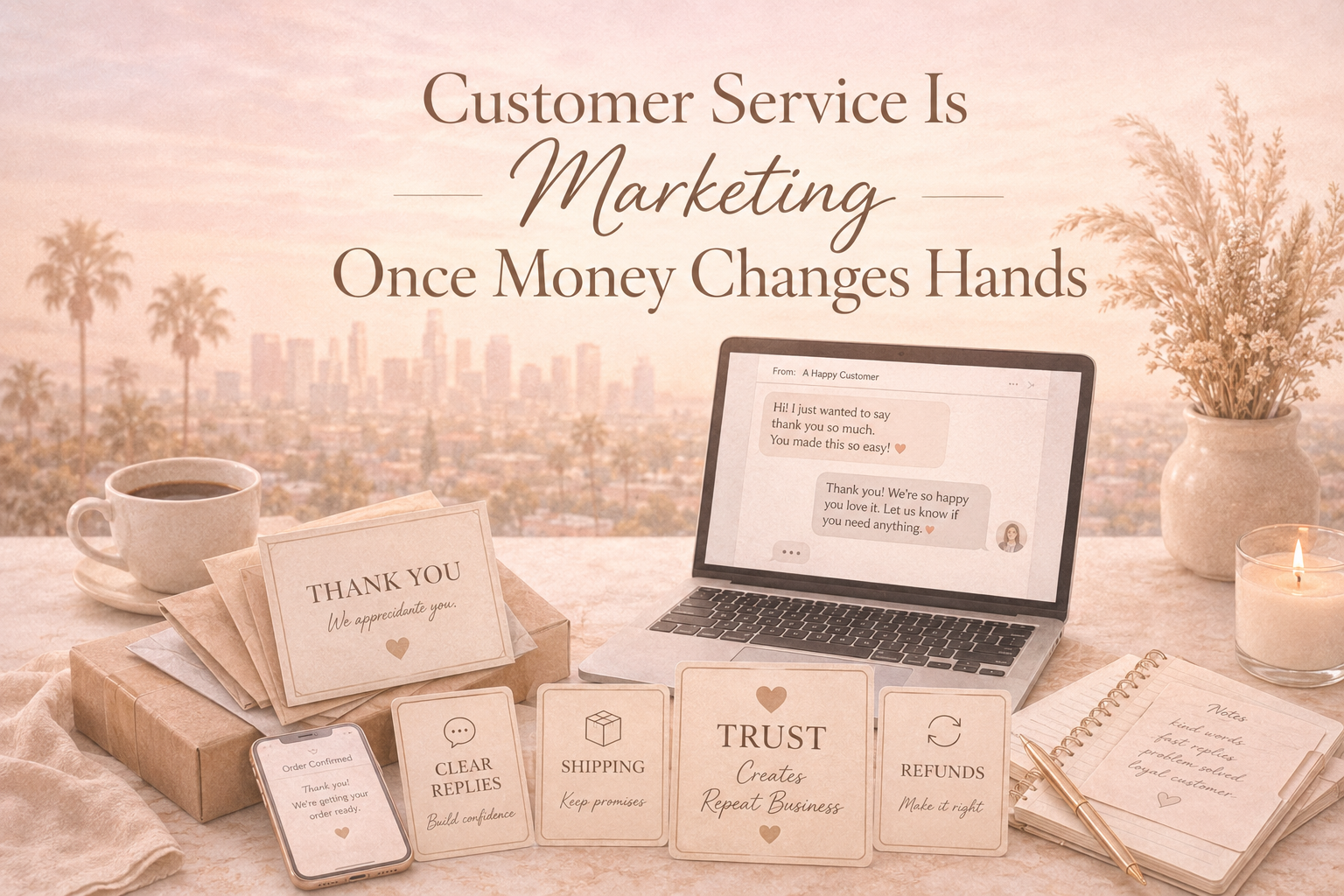 Customer Service Is Marketing Once Money Changes Hands