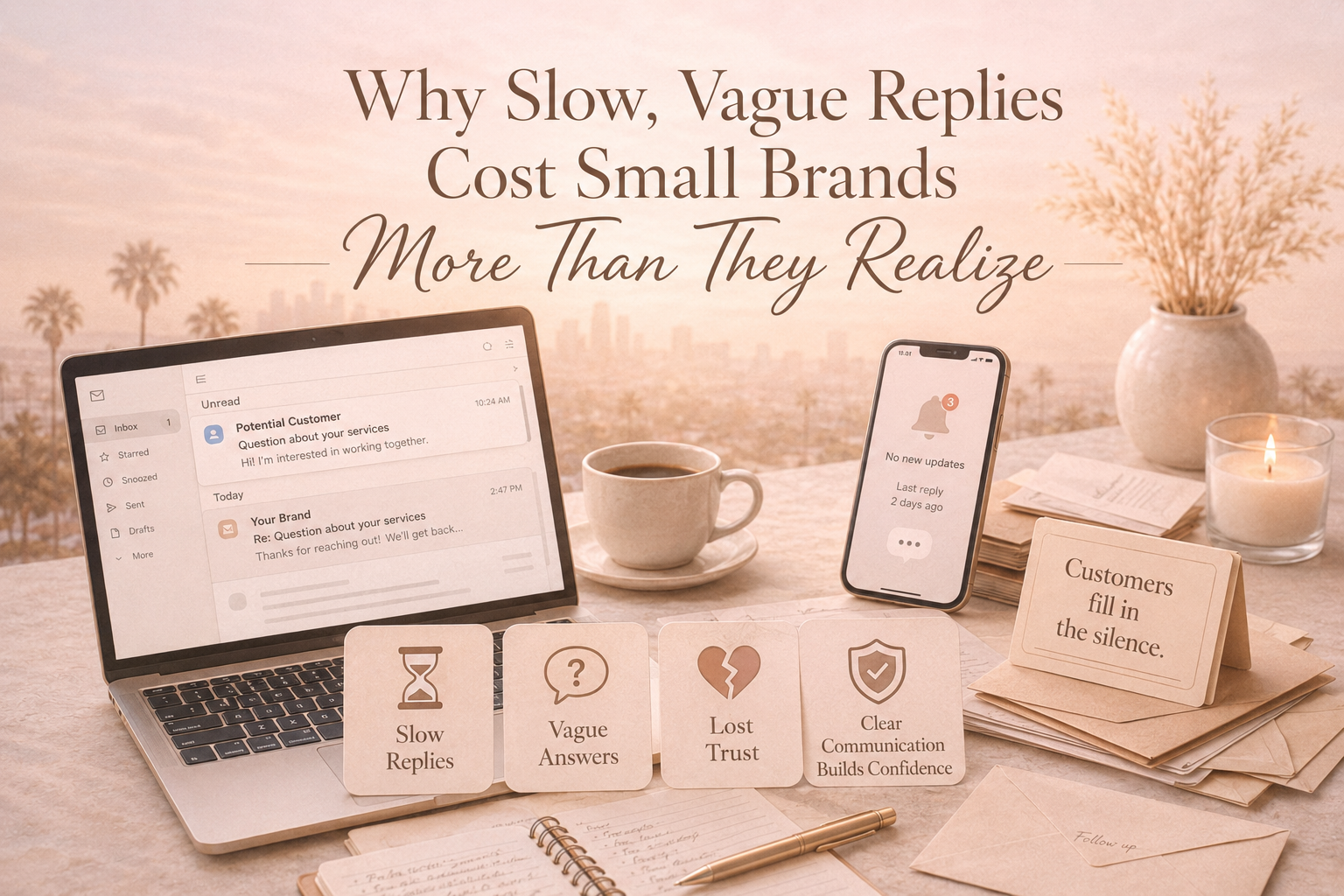 Why Slow, Vague Replies Cost Small Brands More Than They Realize