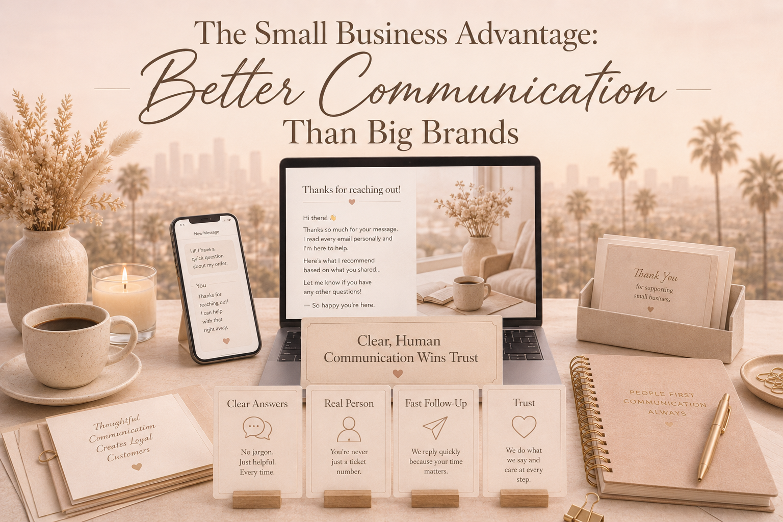 The Small Business Advantage: Better Communication Than Big Brands