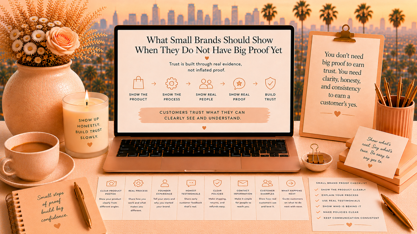 What Small Brands Should Show When They Do Not Have Big Proof Yet